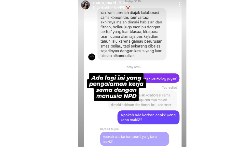 Cerita sosok netizen soal perlakuan Evi